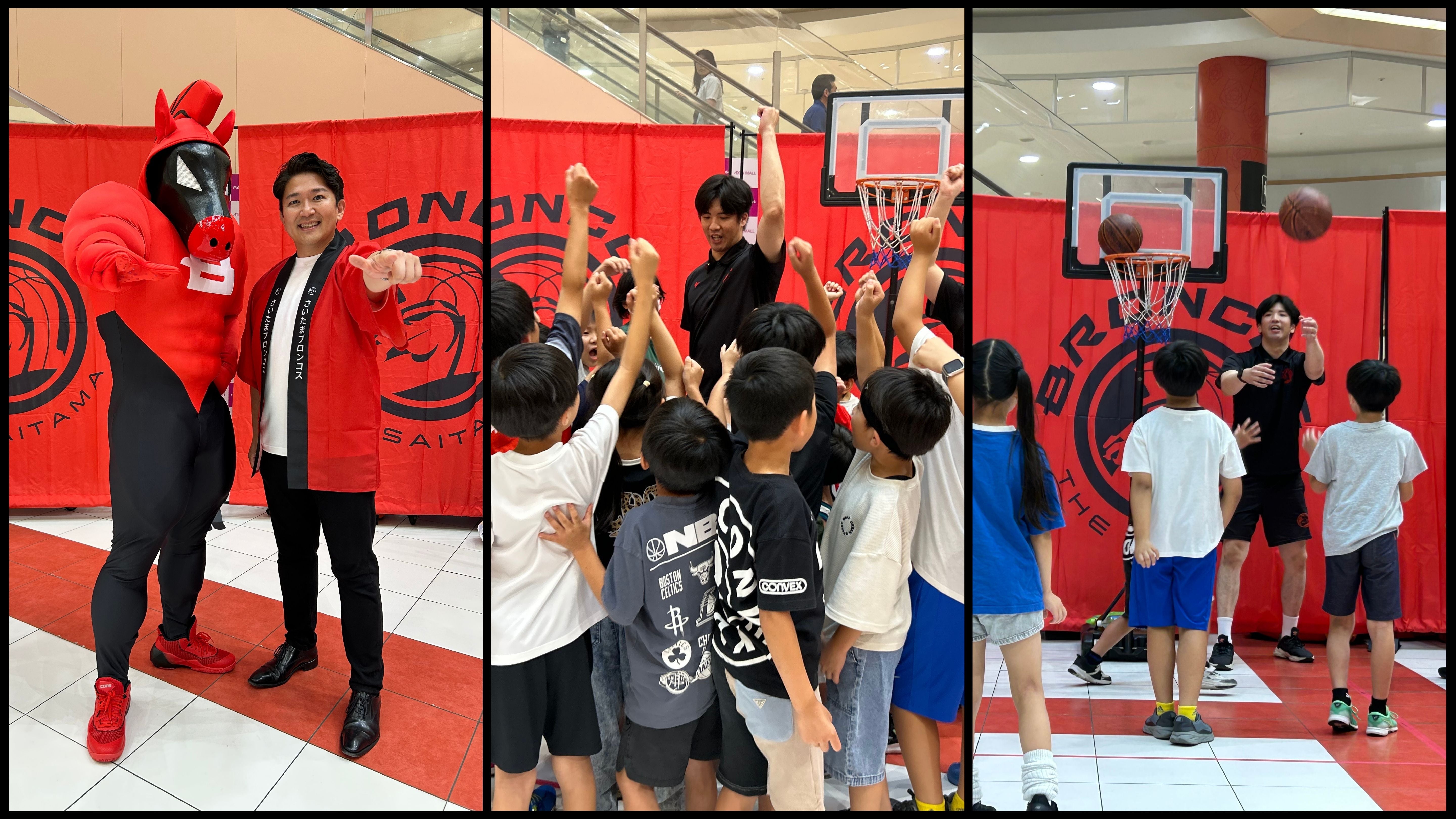 イオンモール与野でイベント開催！ シューティングチャレンジ、バスケットボール・ダンス教室実施